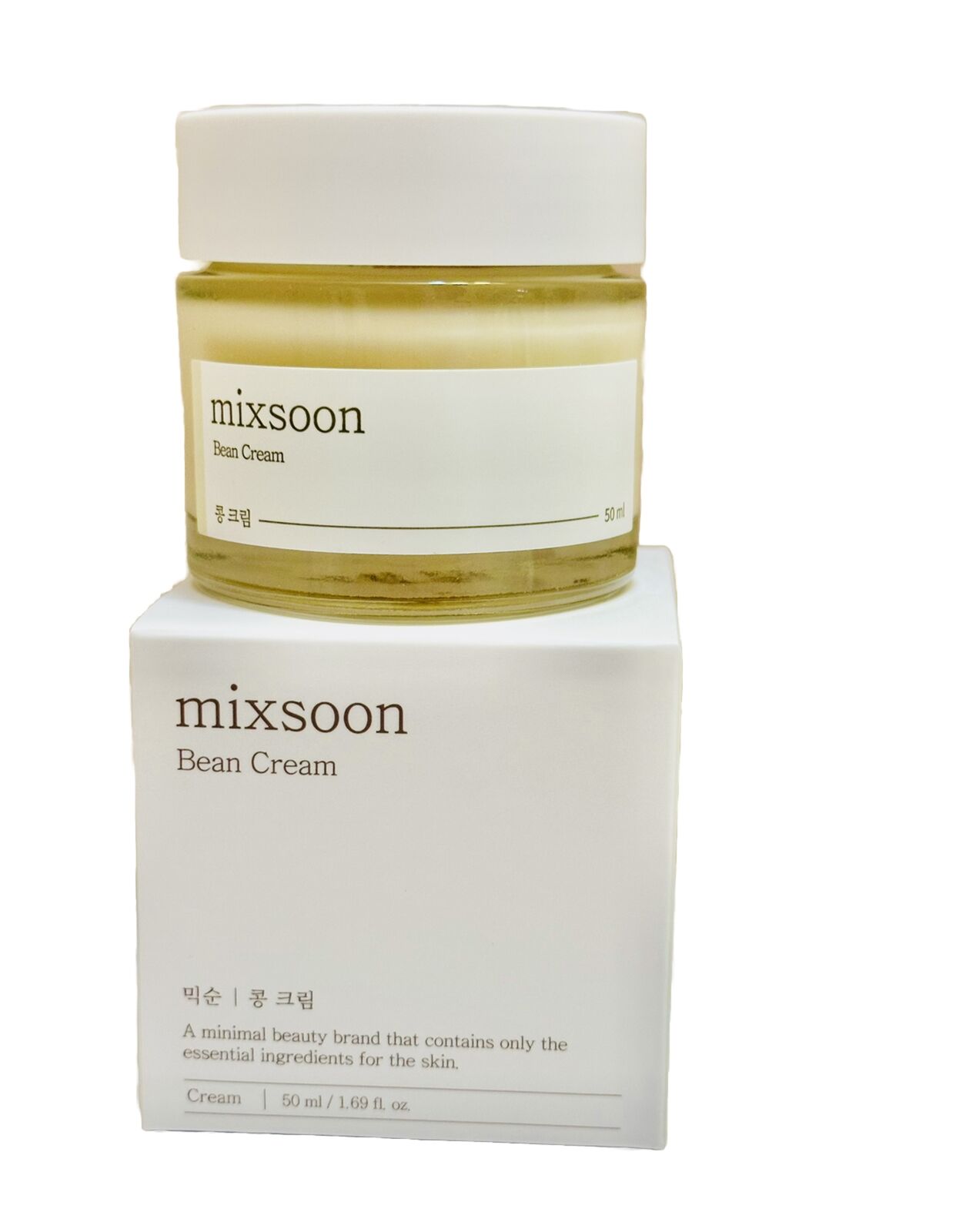 Mixsoon, Bean, Återfuktande, Grädde, För ansiktet, Nej, 50 ml