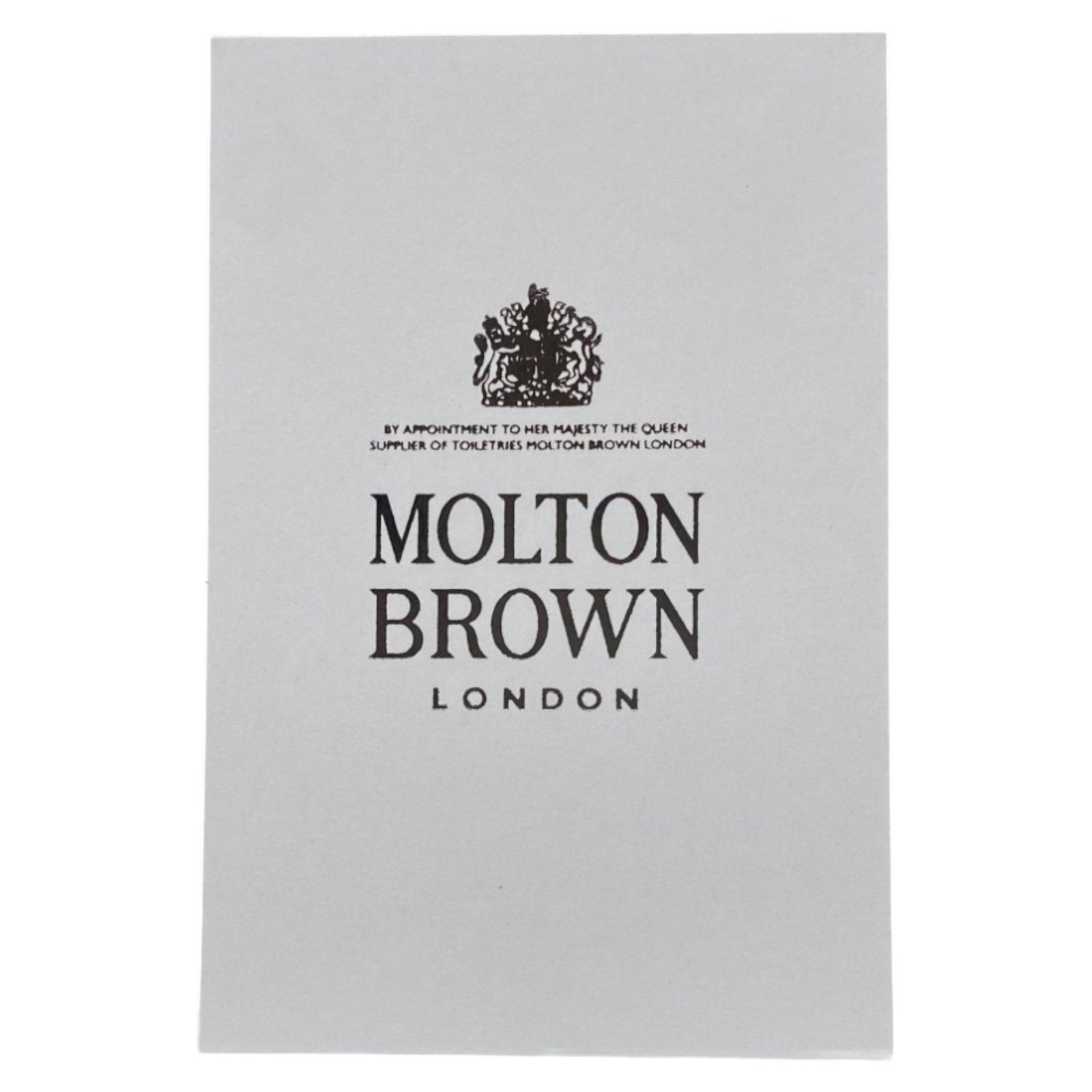 Molton Brown, Molton Brown, Bläckuppsugande papper, Vit
