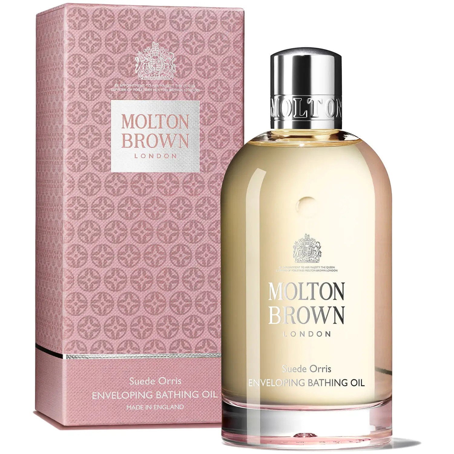Molton Brown, Suede Orris, Fuktighetsgivande, Badolja, 200 ml