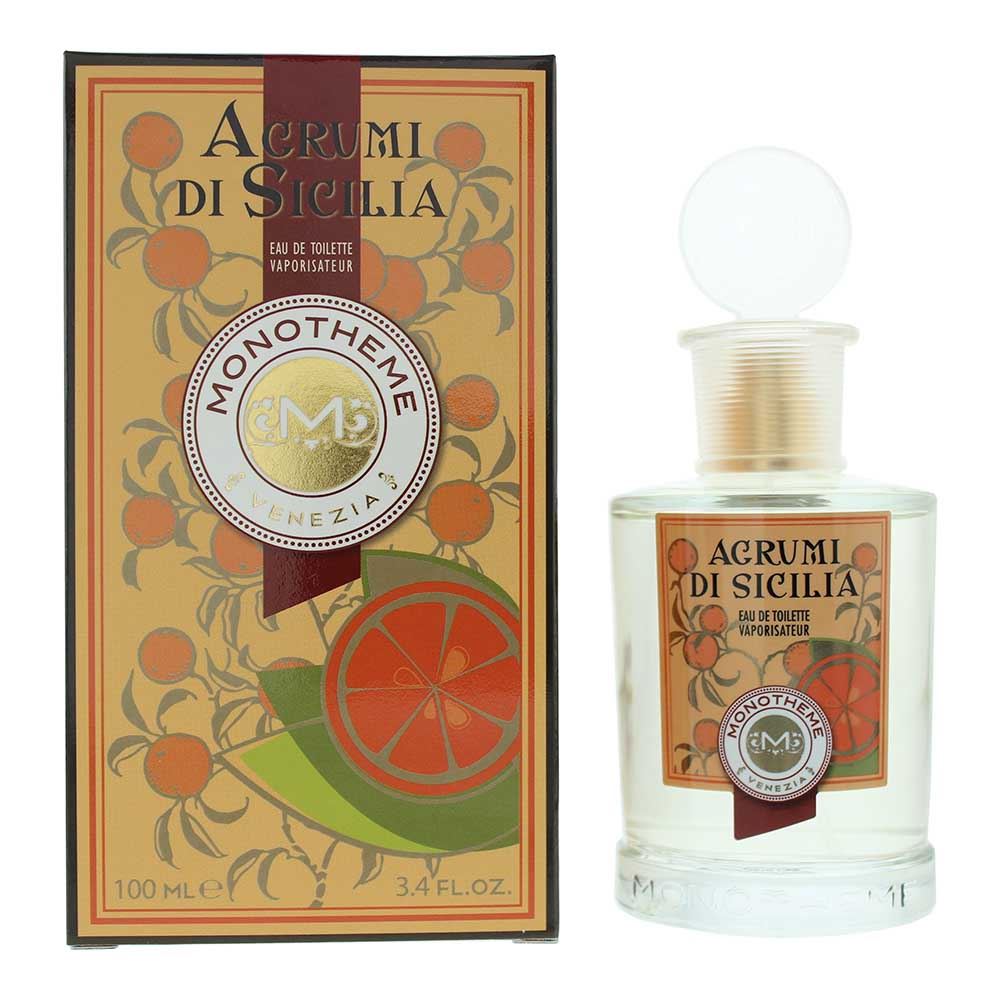 Monotheme, Agrumi Amari Di Sicilia, Eau de Toilette, Unisex, 100 ml