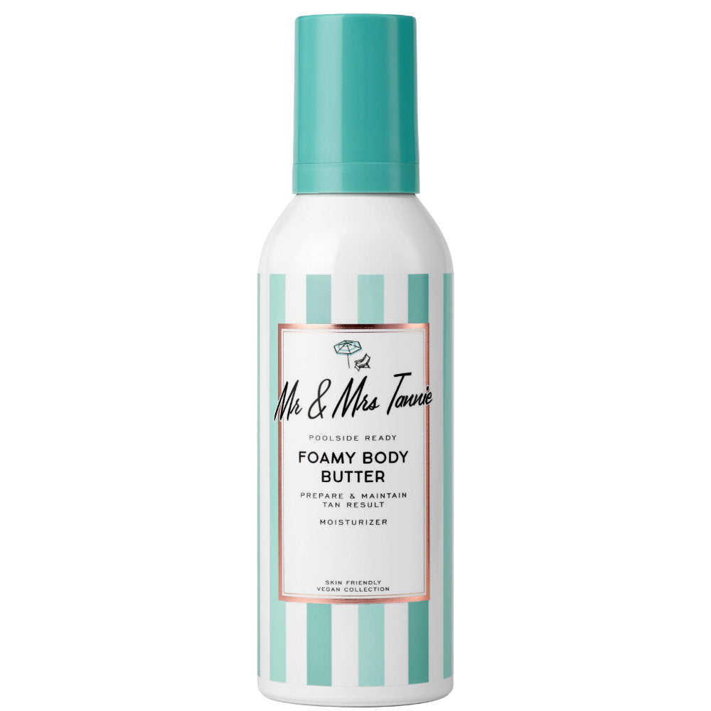 Mr & Mrs Tannie, Body Foamy Butter, Aloe Vera, Återfuktande, Kroppssmör, 200 ml
