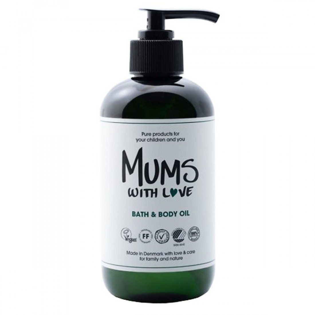 Mums With Love, Mums With Love, Hydra-närande, Kroppsolja, 250 ml