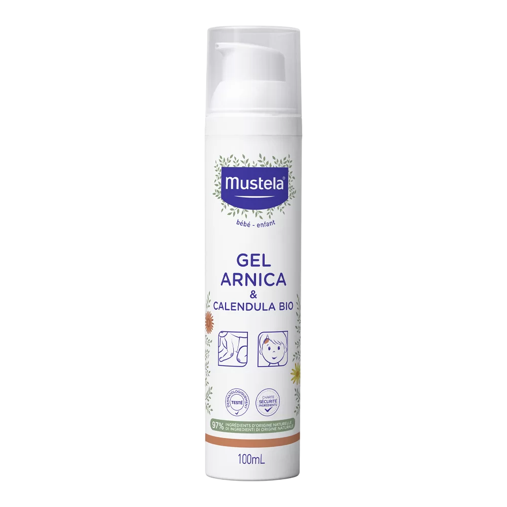 Mustela, Arnica & Calendula, Lugnande & kylande, Lokal behandlingsgel, 100 ml
