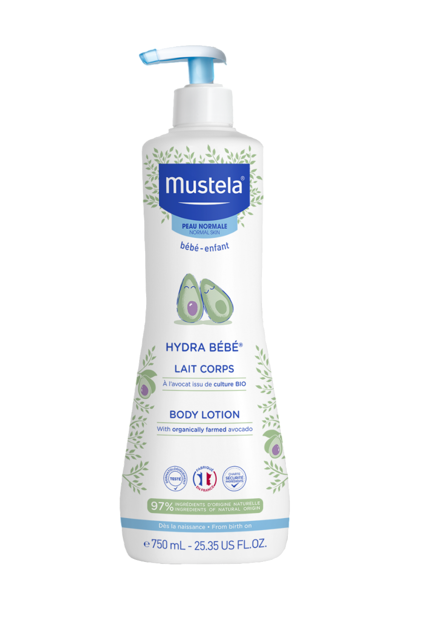 Mustela, Hydra Bebe, Avokado, Hydrerar, Kroppslotion, Kropp, 750 ml