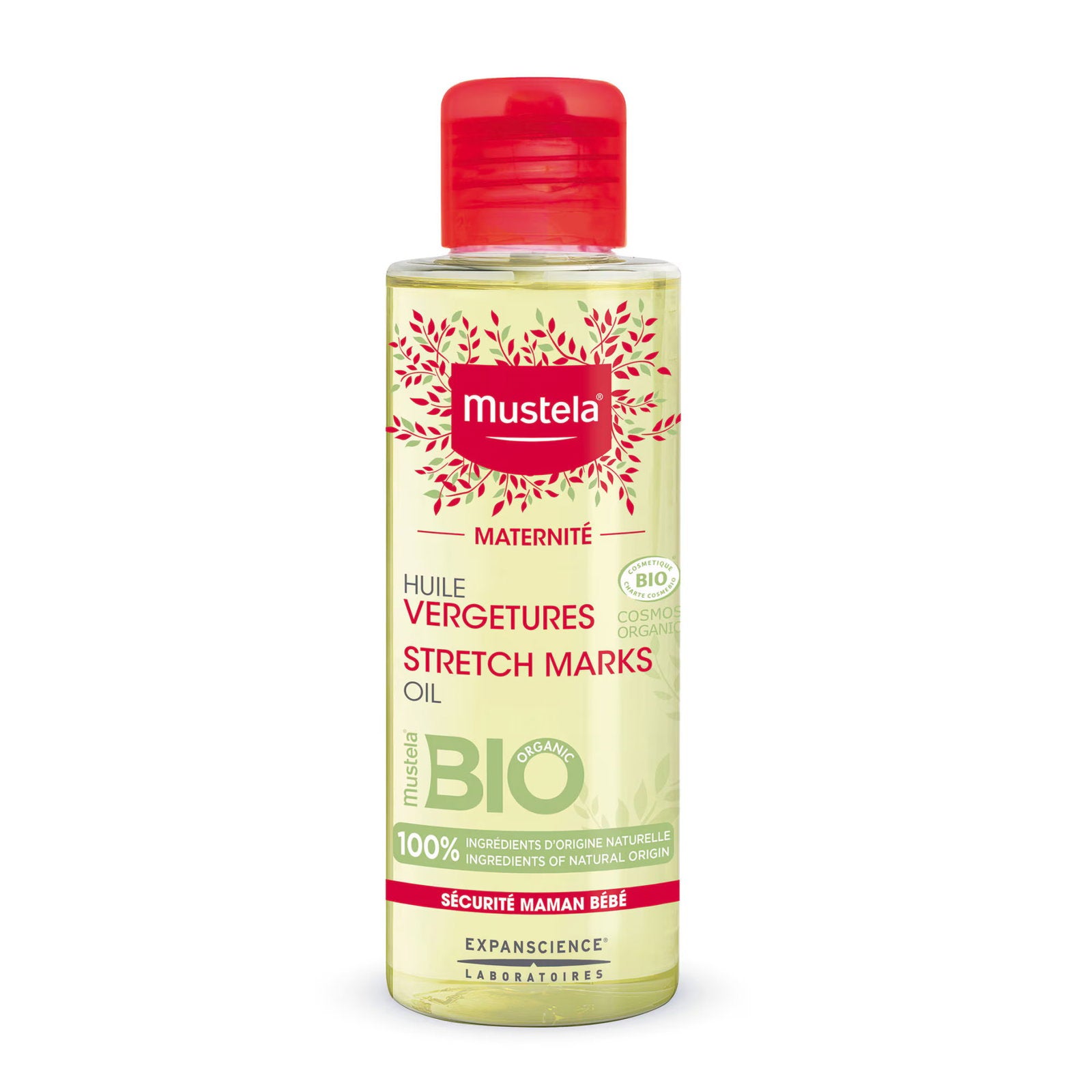 Mustela, Maternity, Mot bristningar, Kroppsolja, 105 ml
