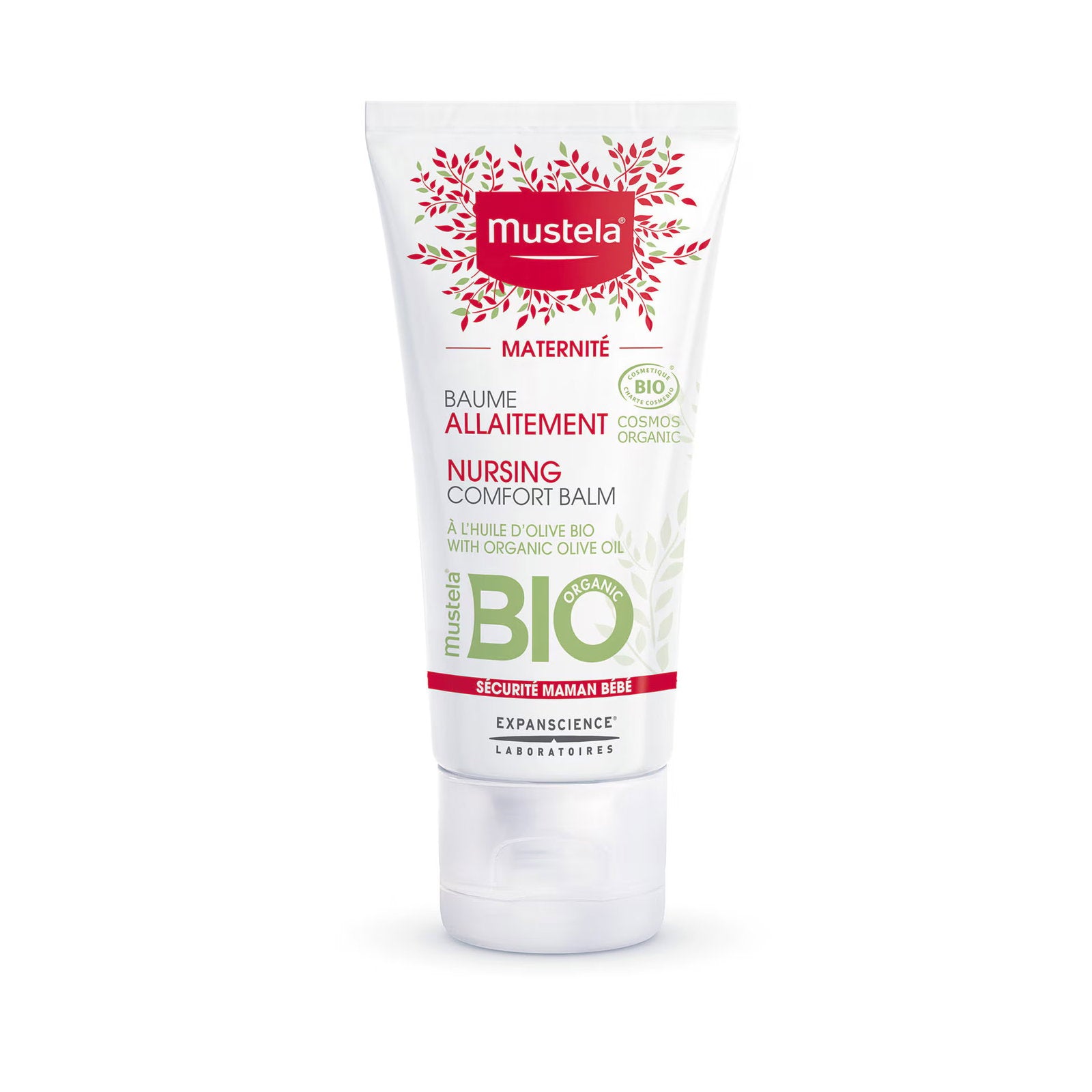 Mustela, Maternity Nursing Comfort, Bio, Lugnande, Lokal behandlingskräm, För bysten, 30 ml