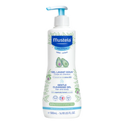 Mustela, Mustela, Avokado, Mild rengöring, Rengöringsgel, För ansikte & hår, 500 ml