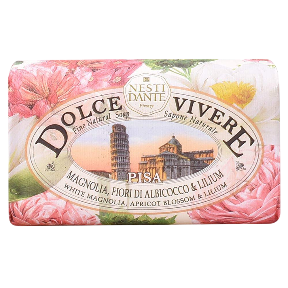 Nesti Dante, Dolce Vivere Pisa, Hydrating & Cleansing & Nourishing, Blommig, Doftande tvålbar, Kropp, 250 g