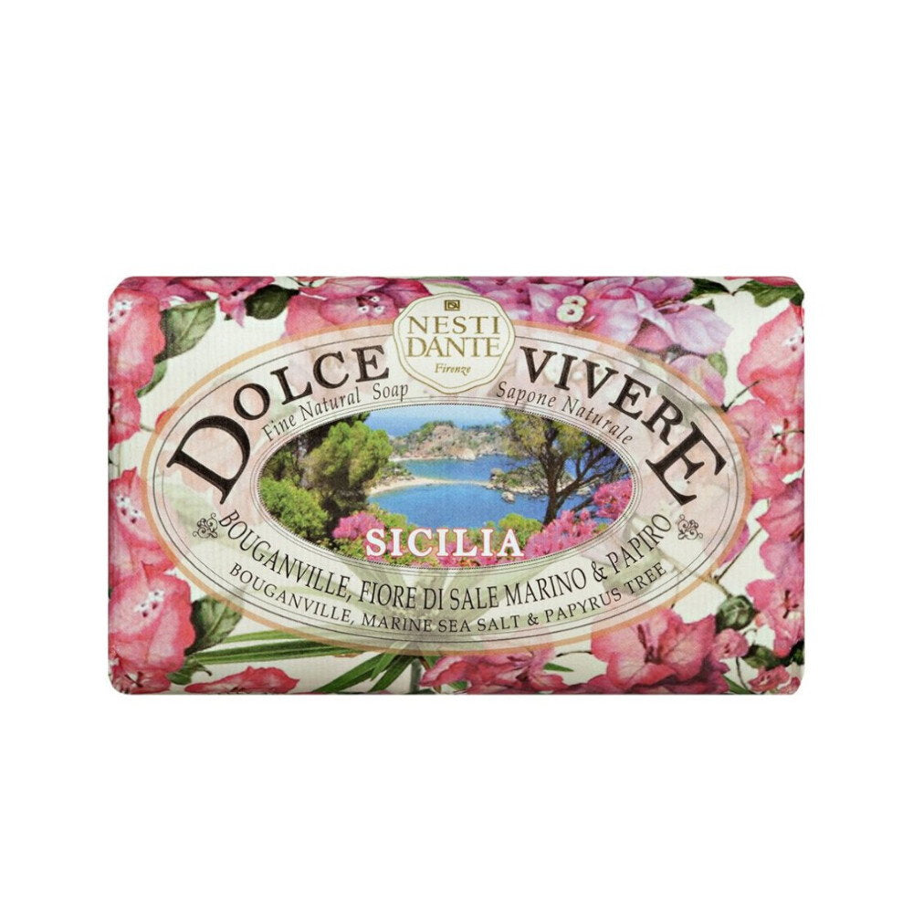 Nesti Dante, Dolce Vivere Sicilia, Pomegranate & Blackcurrant, Lugnande, Tvålbar, 250 g