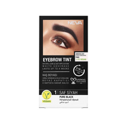 Neva, Eyebrow Tint, Vegan, Permanent hårfärg,  Pure Black, 30 ml