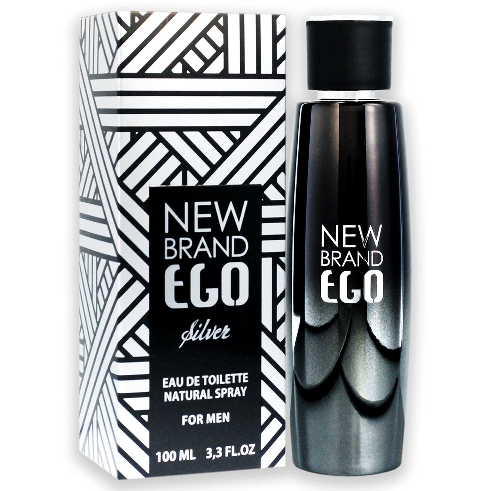 New Brand, Ego Silver, Eau de Toilette, För män, 100 ml