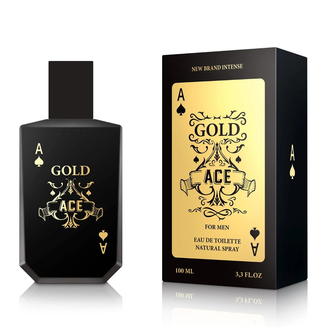 New Brand, Gold Ace, Eau de Toilette, För män, 100 ml