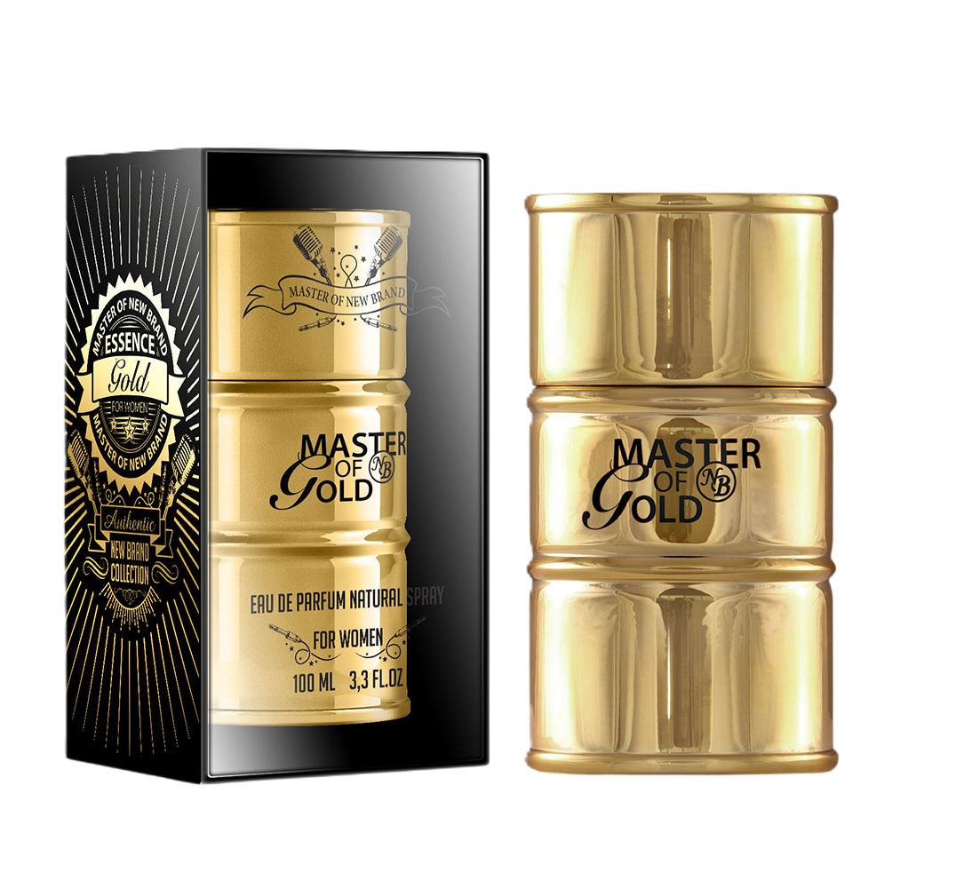 New Brand, Master Gold, Parfymvatten, För kvinnor, 100 ml