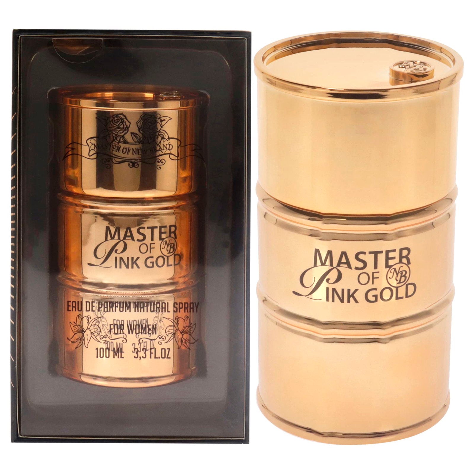 New Brand, Master of Pink Gold, Parfymvatten, För kvinnor, 100 ml