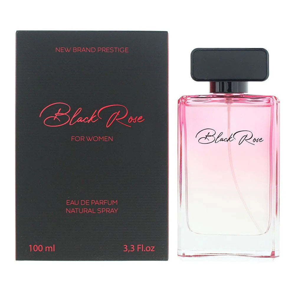 New Brand Prestige, Black Rose, Parfymvatten, För kvinnor, 100 ml