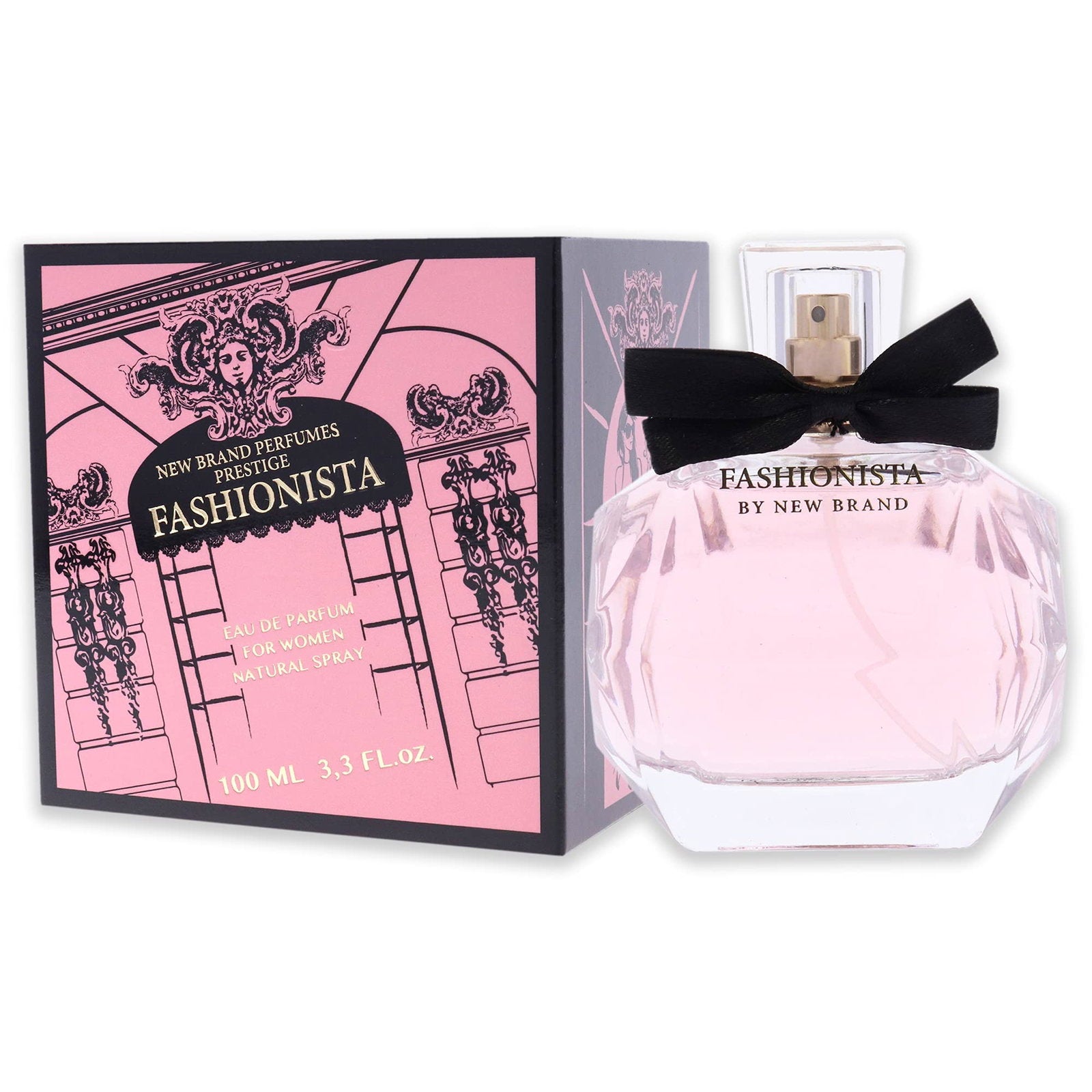 New Brand Prestige, Fashionista, Parfymvatten, För kvinnor, 100 ml