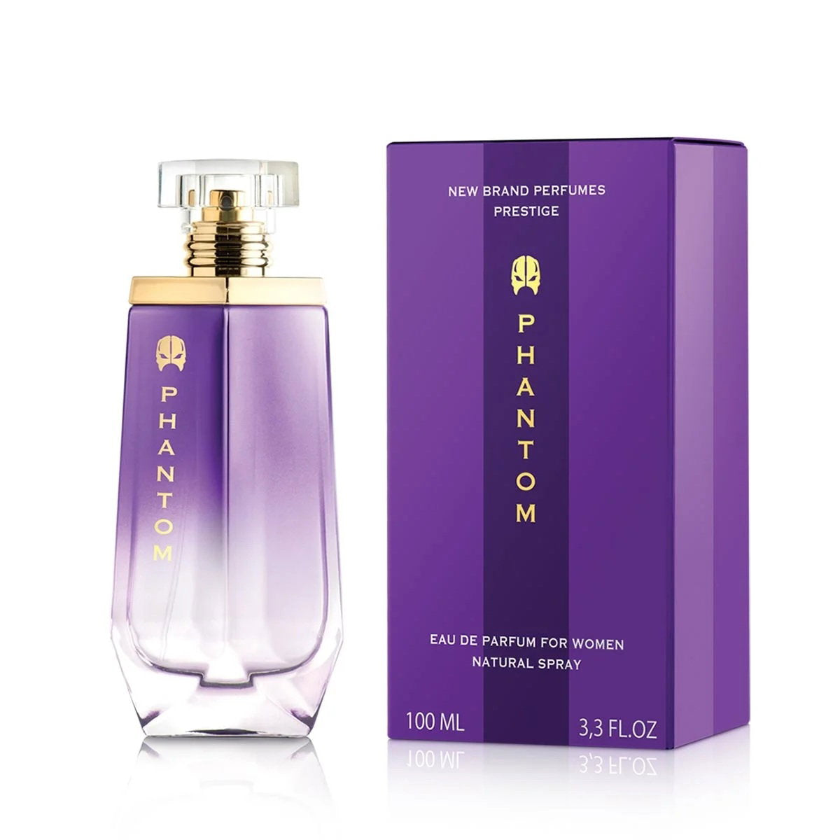 New Brand Prestige, Phantom, Parfymvatten, För kvinnor, 100 ml