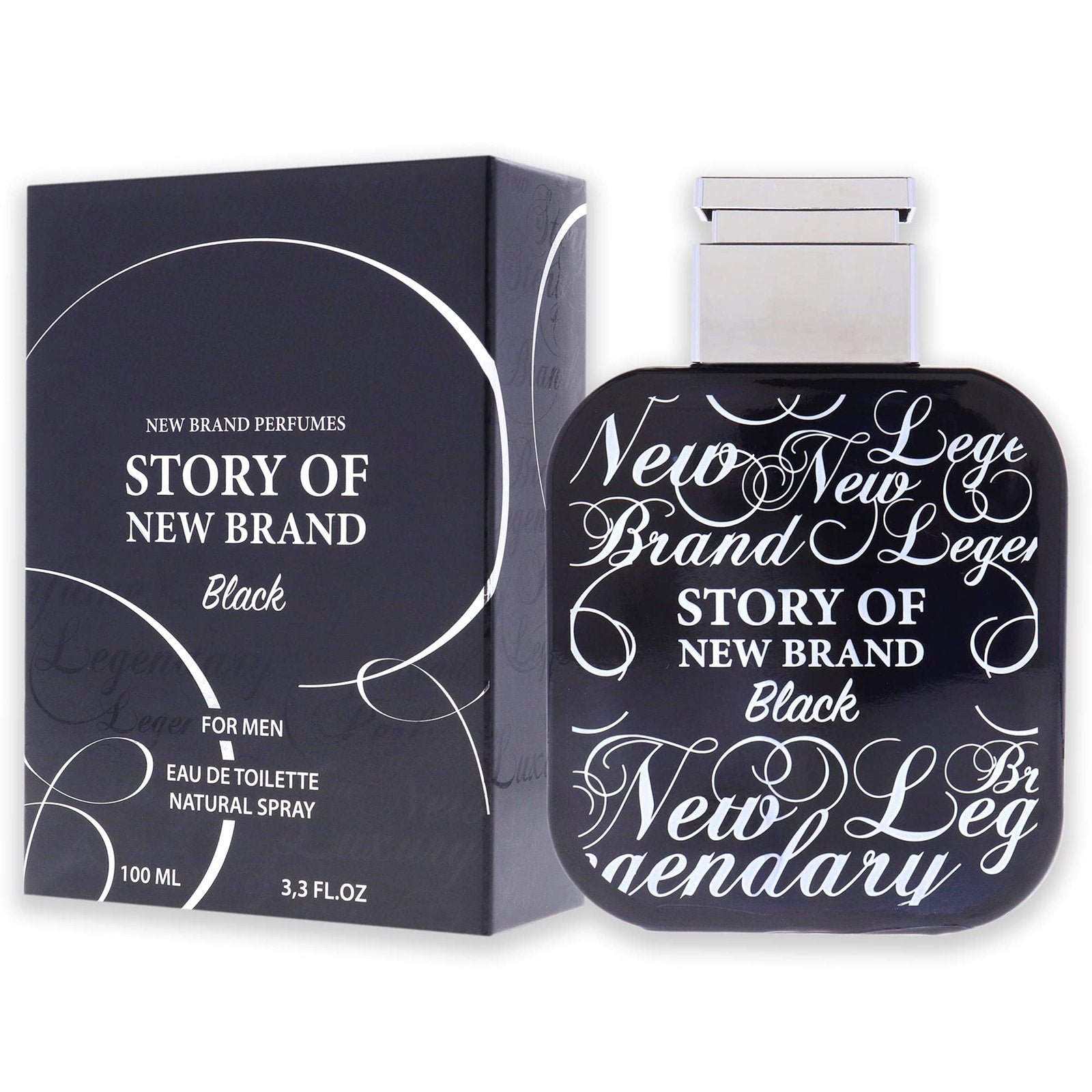 New Brand, Story Of New Brand Black, Eau de Toilette, För män, 100 ml