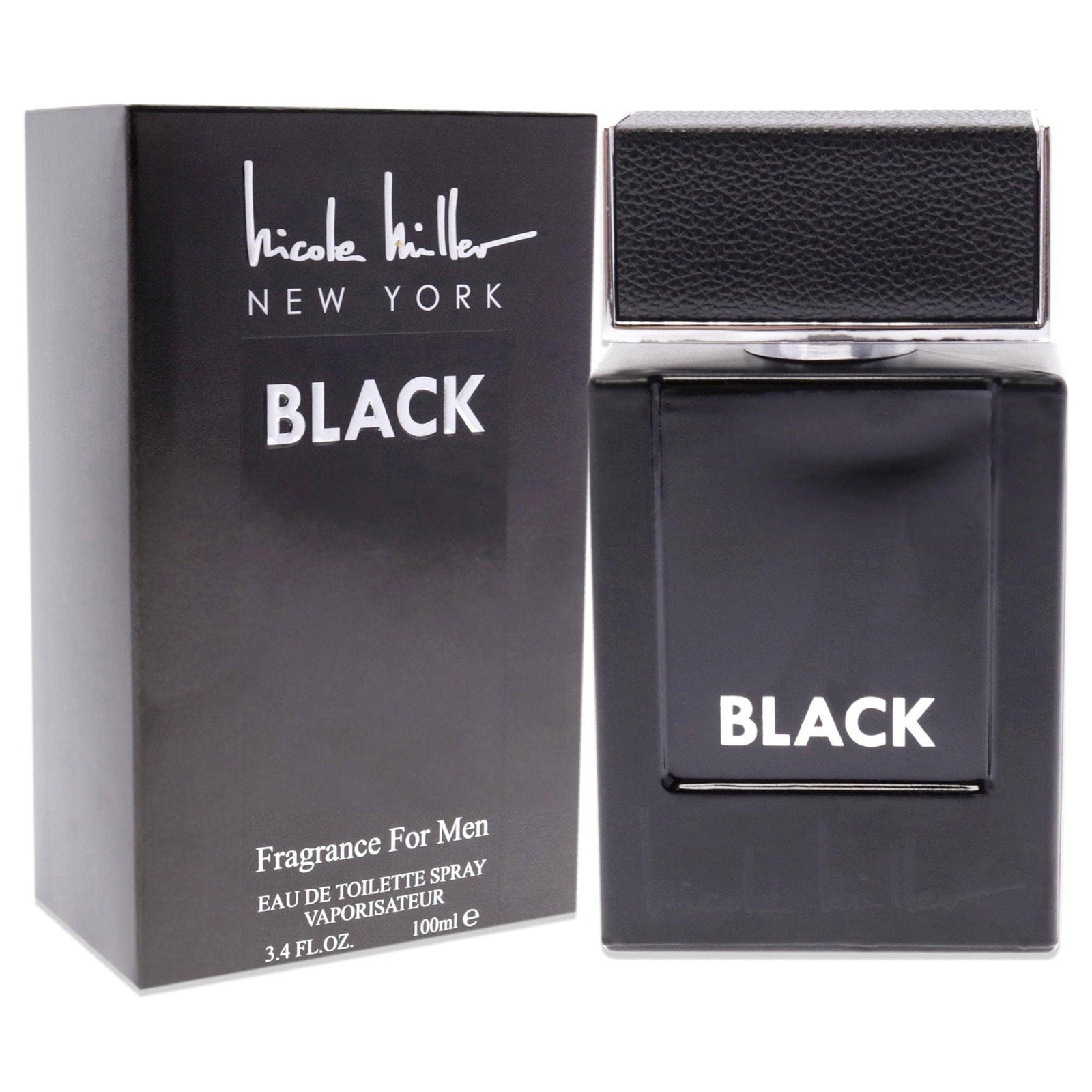 Nicole Miller, New York Black, Eau de Toilette, För män, 100 ml