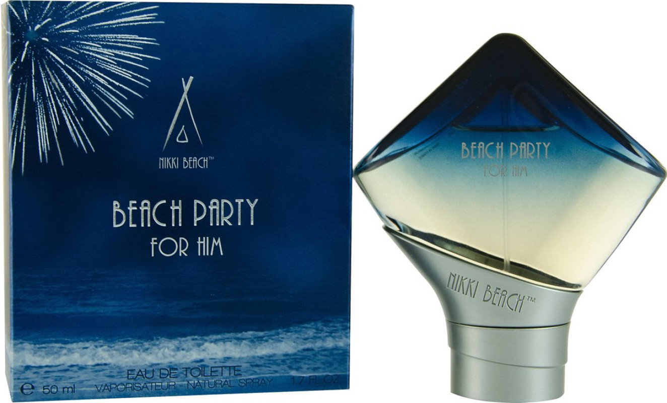 Nikki Beach, Beach Party, Eau de Toilette, För män, 50 ml