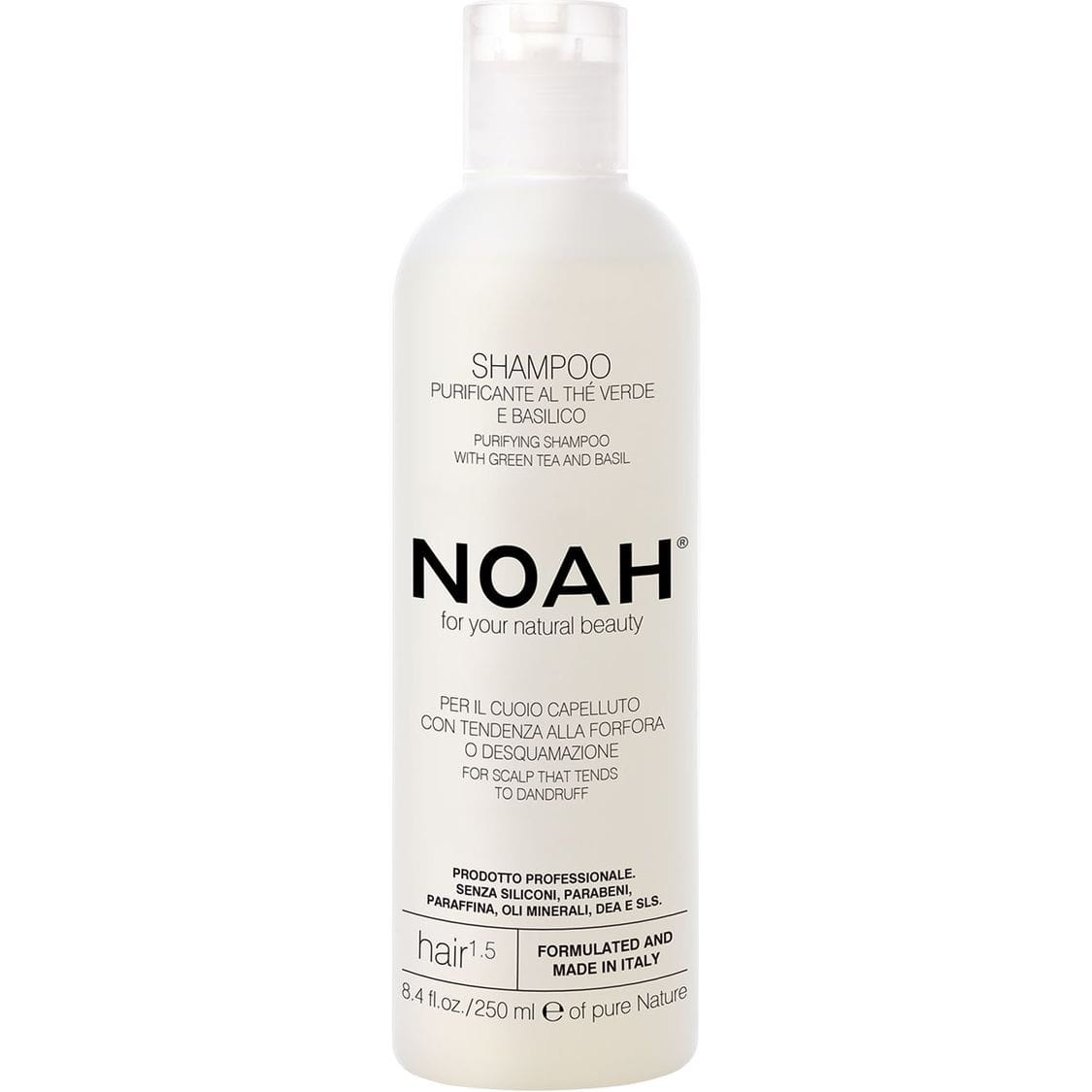Noah, Natural, Tea Tree, Hårschampo, Purifying & Anti-Dandruff, 250 ml
