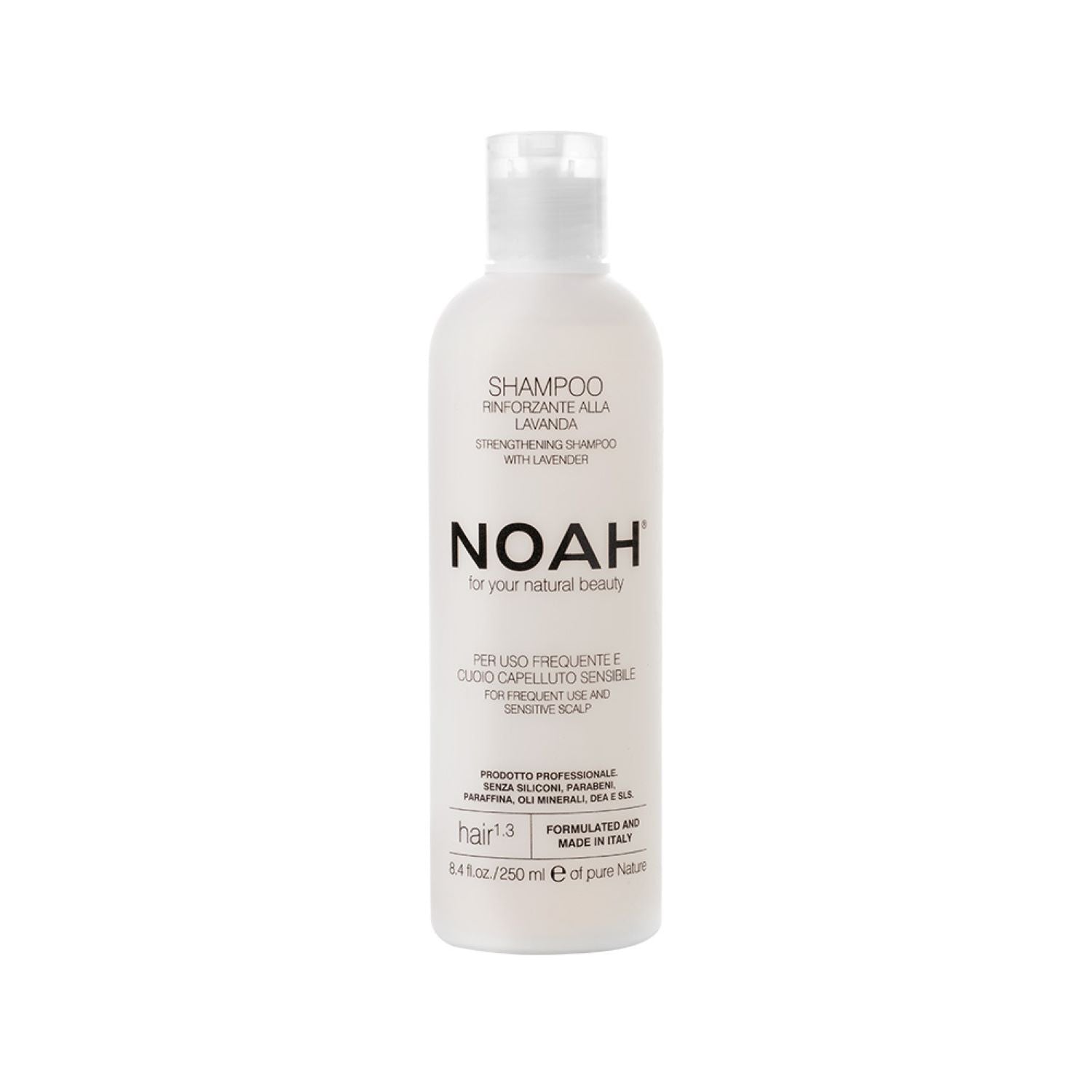 Noah, Natural, Lavendel, Hårschampo, Förstärkning, 250 ml