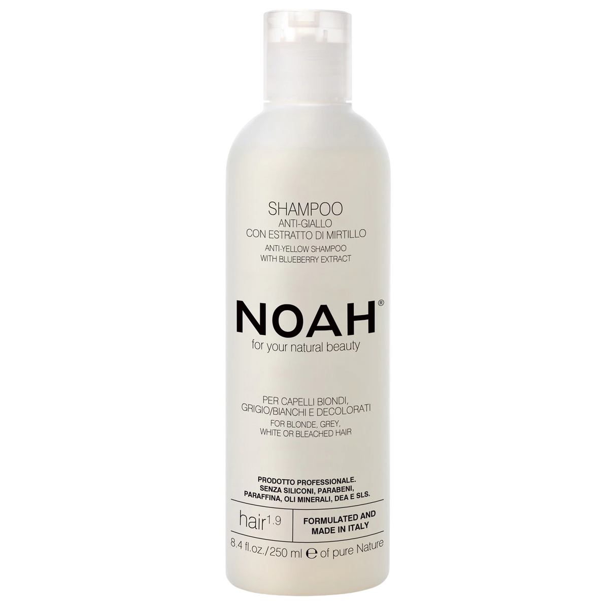 Noah, Natural, Hårschampo, Anti-gul, 250 ml