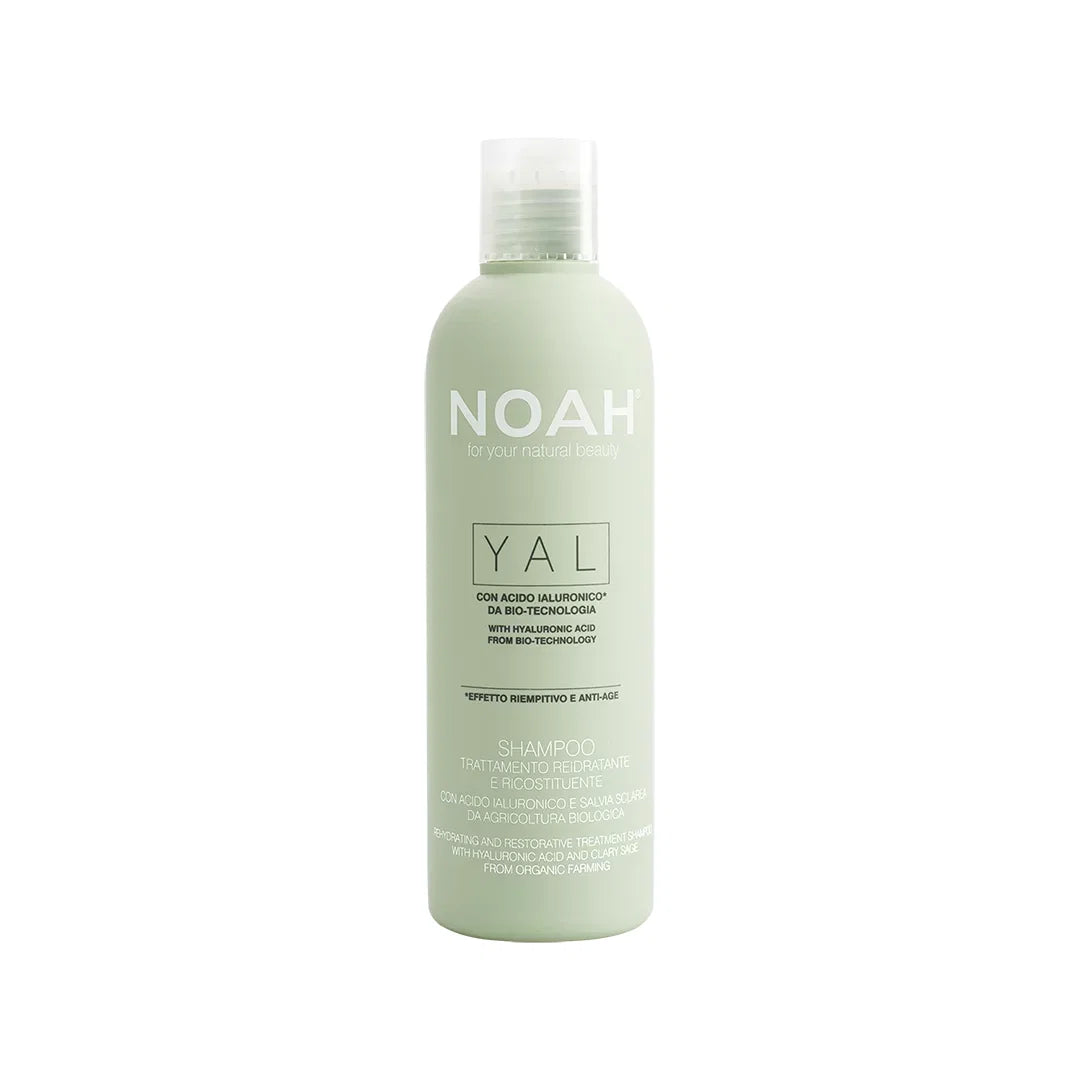 Noah, Yal, Hårbehandlingsschampo, Hydrating & Regenerating, Dry & Damaged Hair, 250 ml