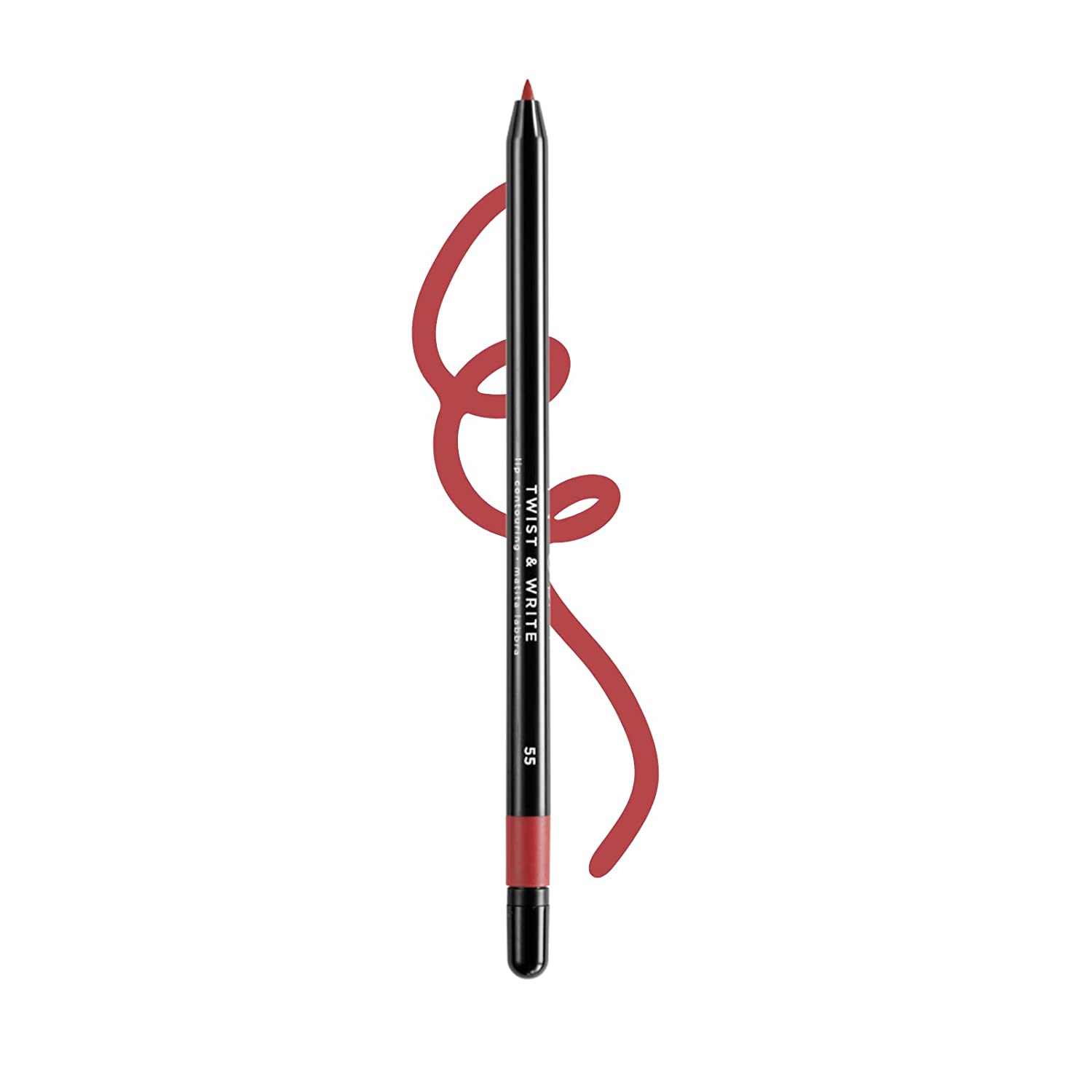 Nouba, Twist & Write, Precision, Läppenna, 55, 1.1 g