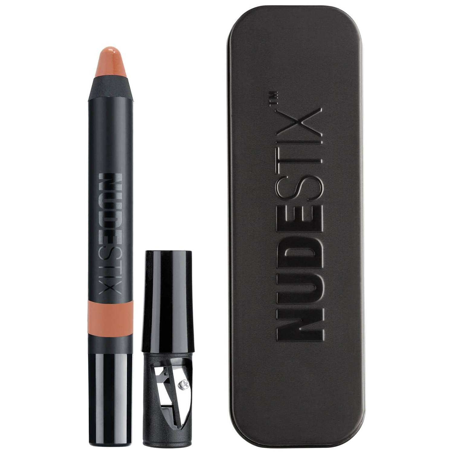 Nudestix, Gel Color, Läpp- och kindbalsam 2-i-1, Port, 2,8 g