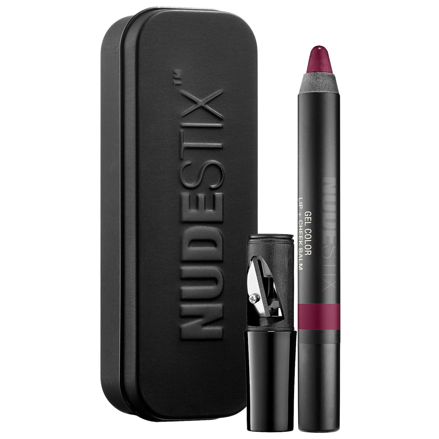 Nudestix, Gel Color, Läpp- och kindbalsam 2-i-1, Whicked, 2,8 g