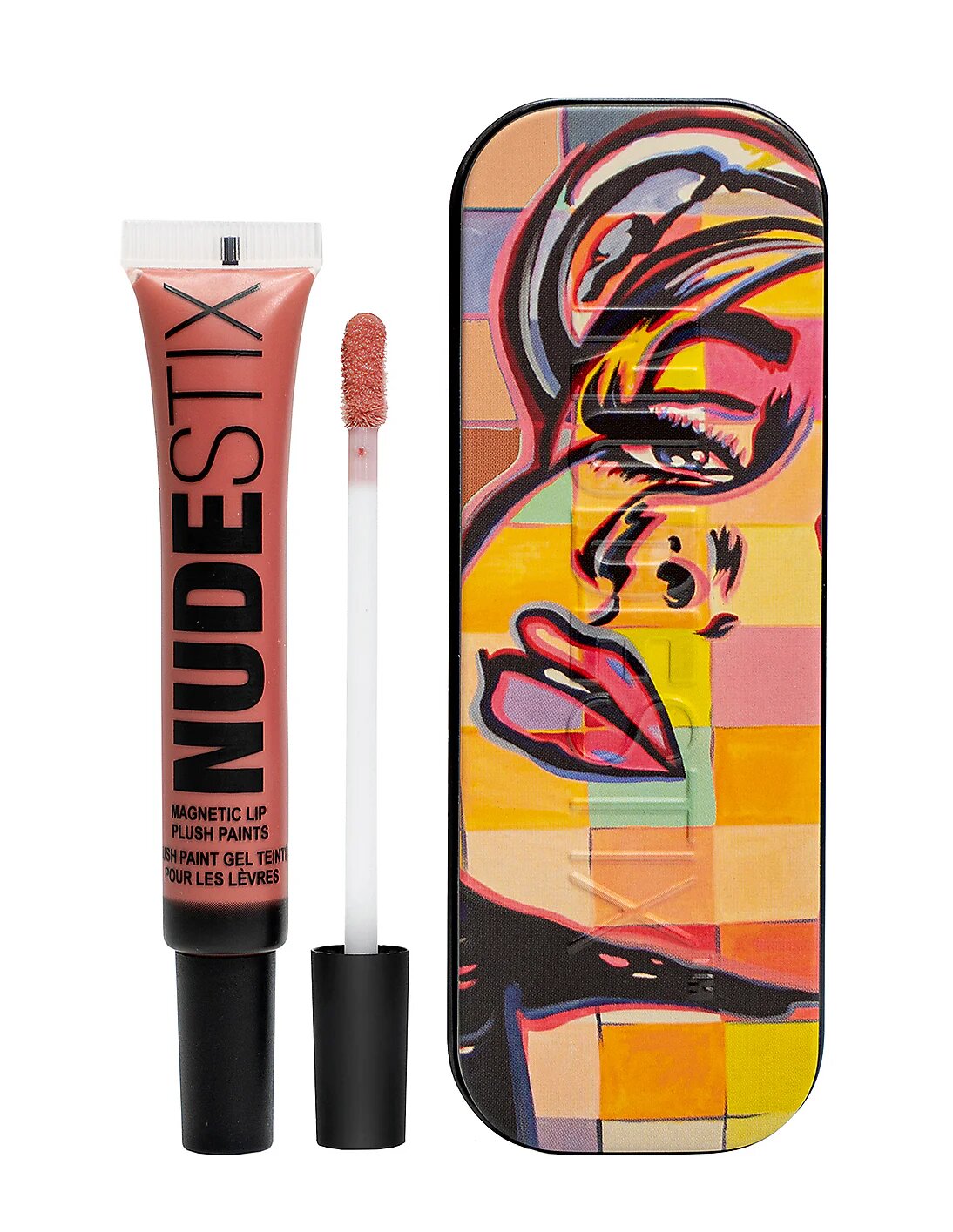 Nudestix, Magnetic Lip, Läppglans, Waikiki Rose, 10 ml