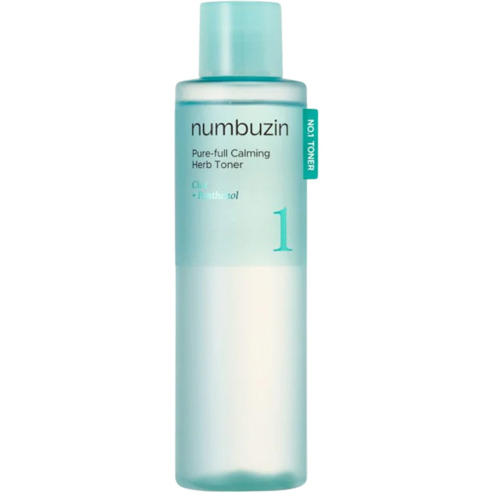 Numbuzin, No.1 Pure-Full Calming Herb, Lugnande, Essens lotion, För ansiktet, 300 ml