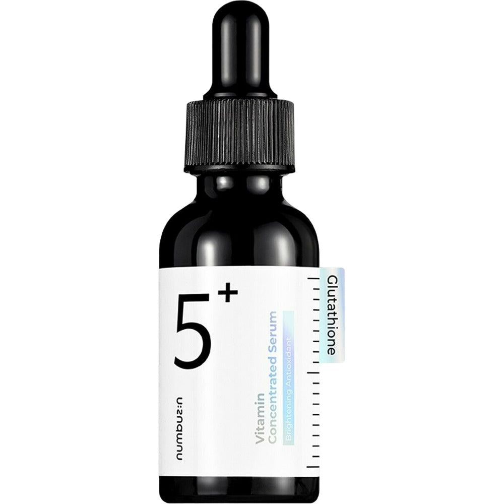 Numbuzin, No. 5+ Vitamin Concentrated, Upplysning, Serum, För ansiktet, 30 ml