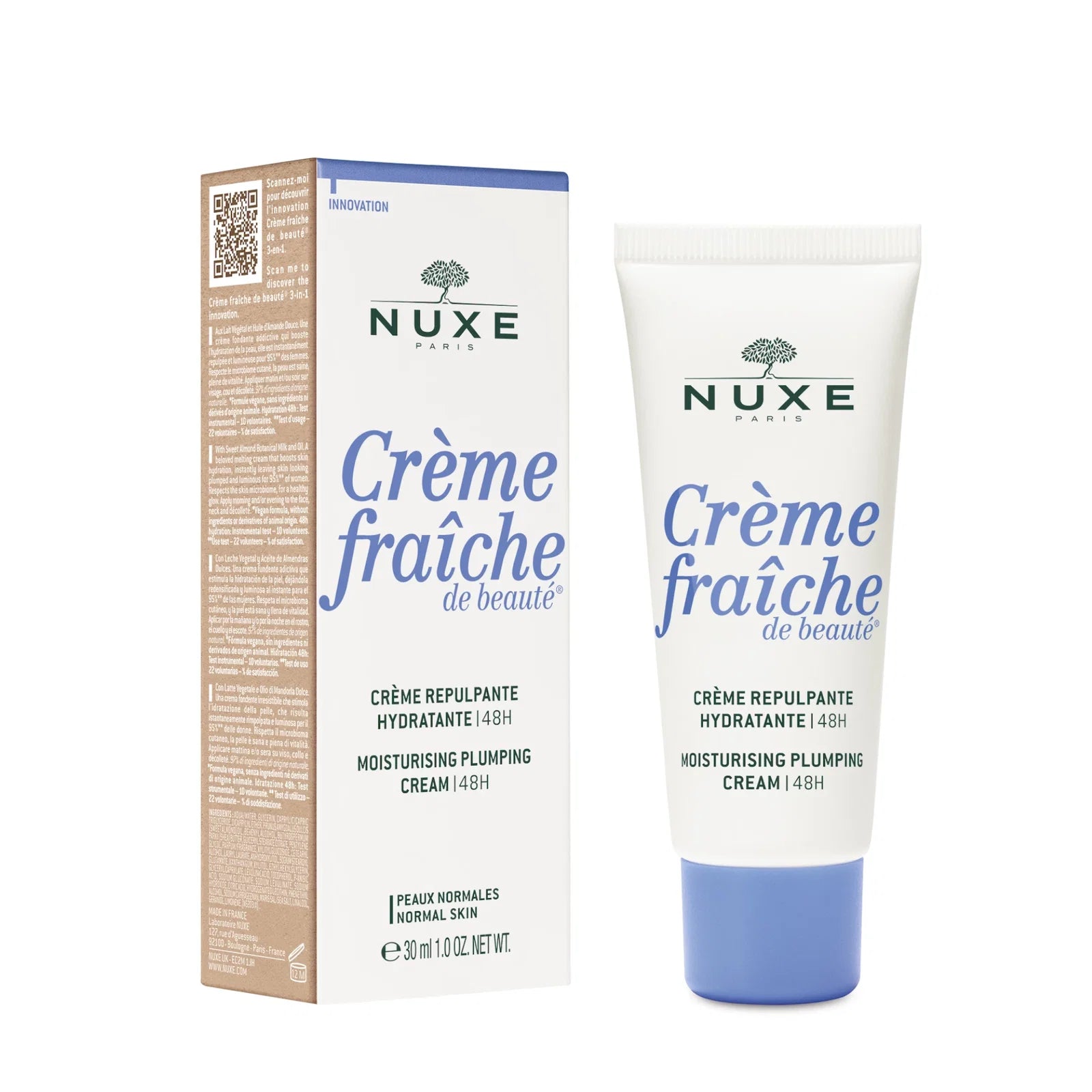 Nuxe, Creme Fraiche de Beaute, Återfuktande, Grädde, För ansiktet, 30 ml