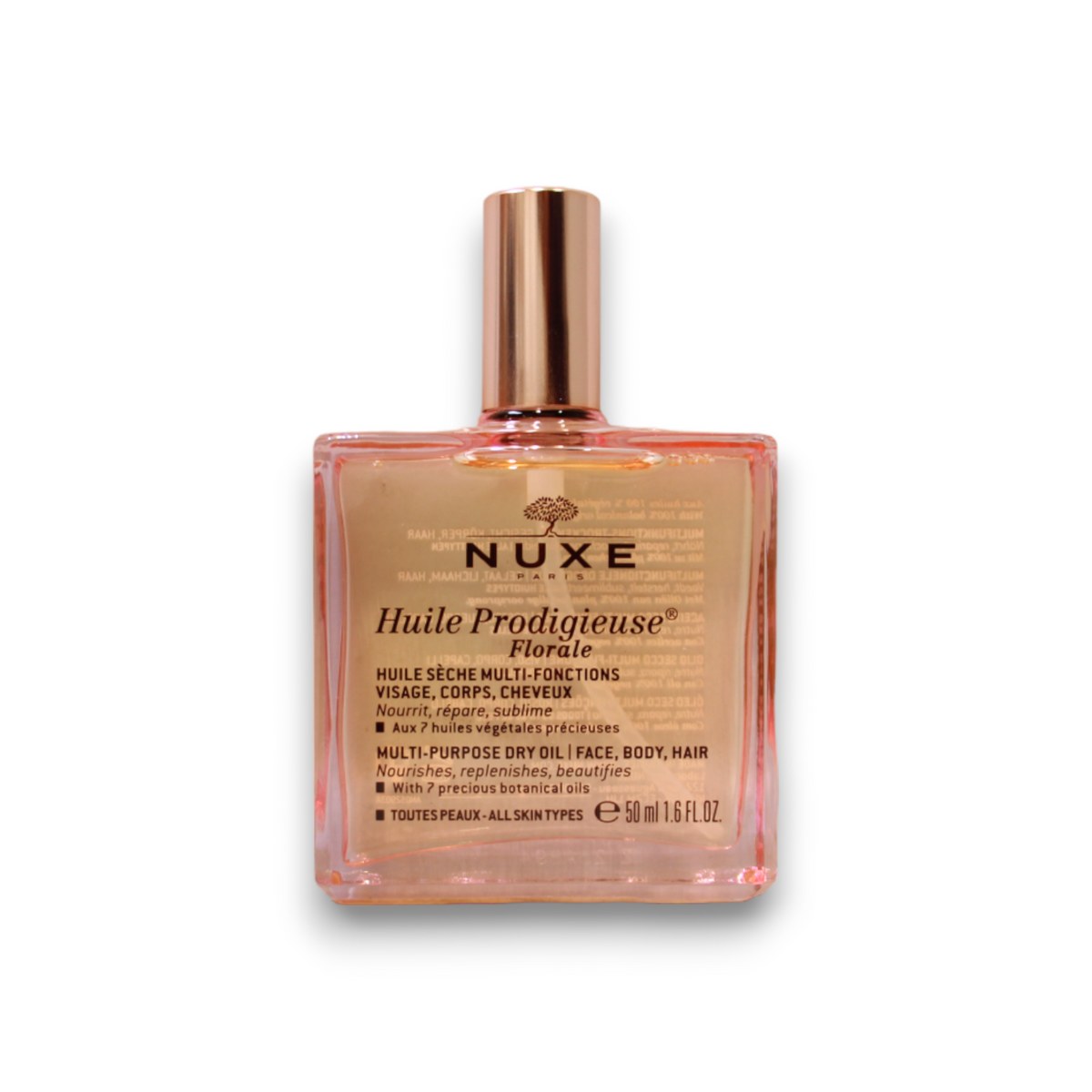 Nuxe, Huile Prodigieuse Multi-Purpose Floral, Kroppsolja, För ansikte, kropp & hår, 50 ml