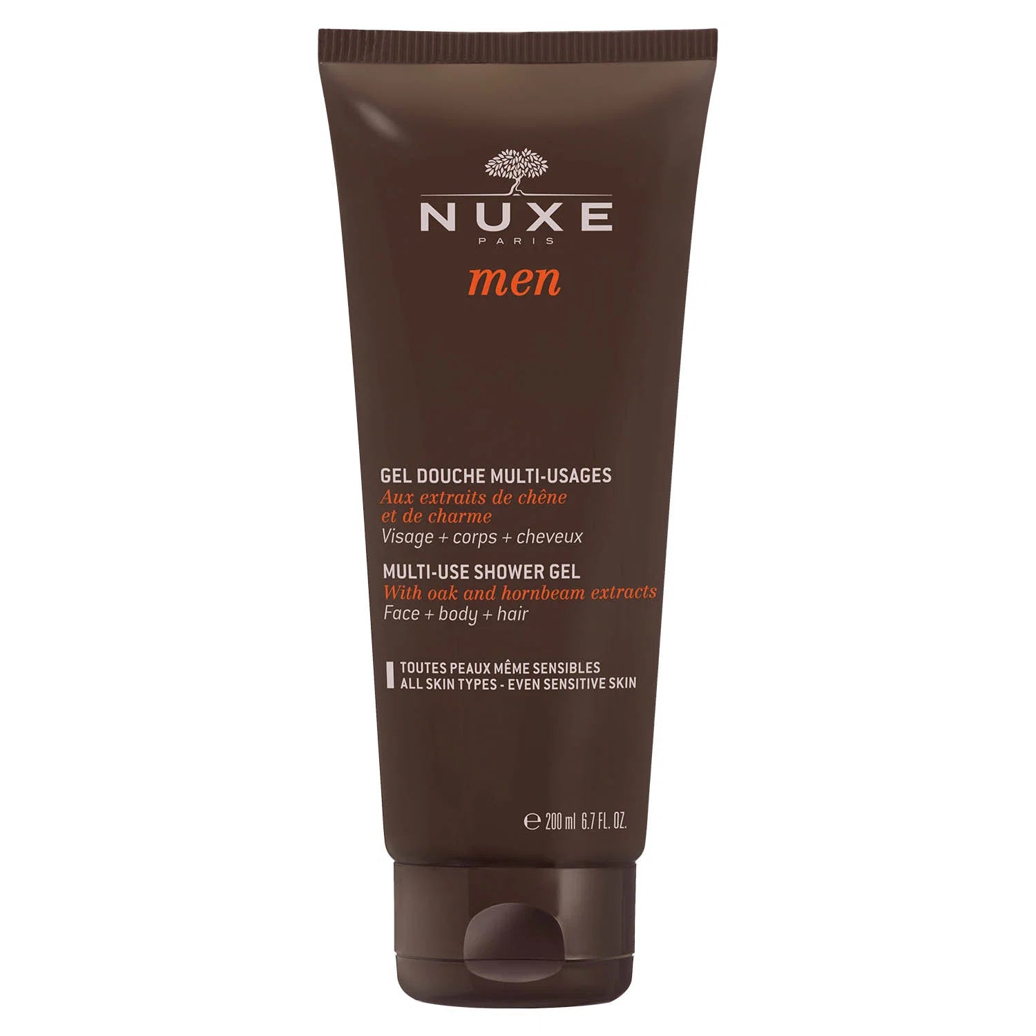 Nuxe, Men Multi-Use, Duschgel, Över hela kroppen, 200 ml