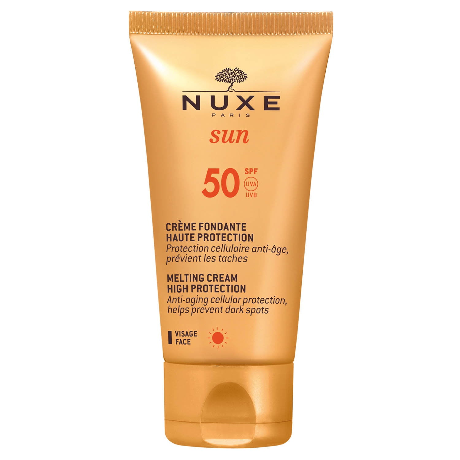 Nuxe, Sun, UV-skydd, Solkräm, För ansiktet, SPF 50, 50 ml