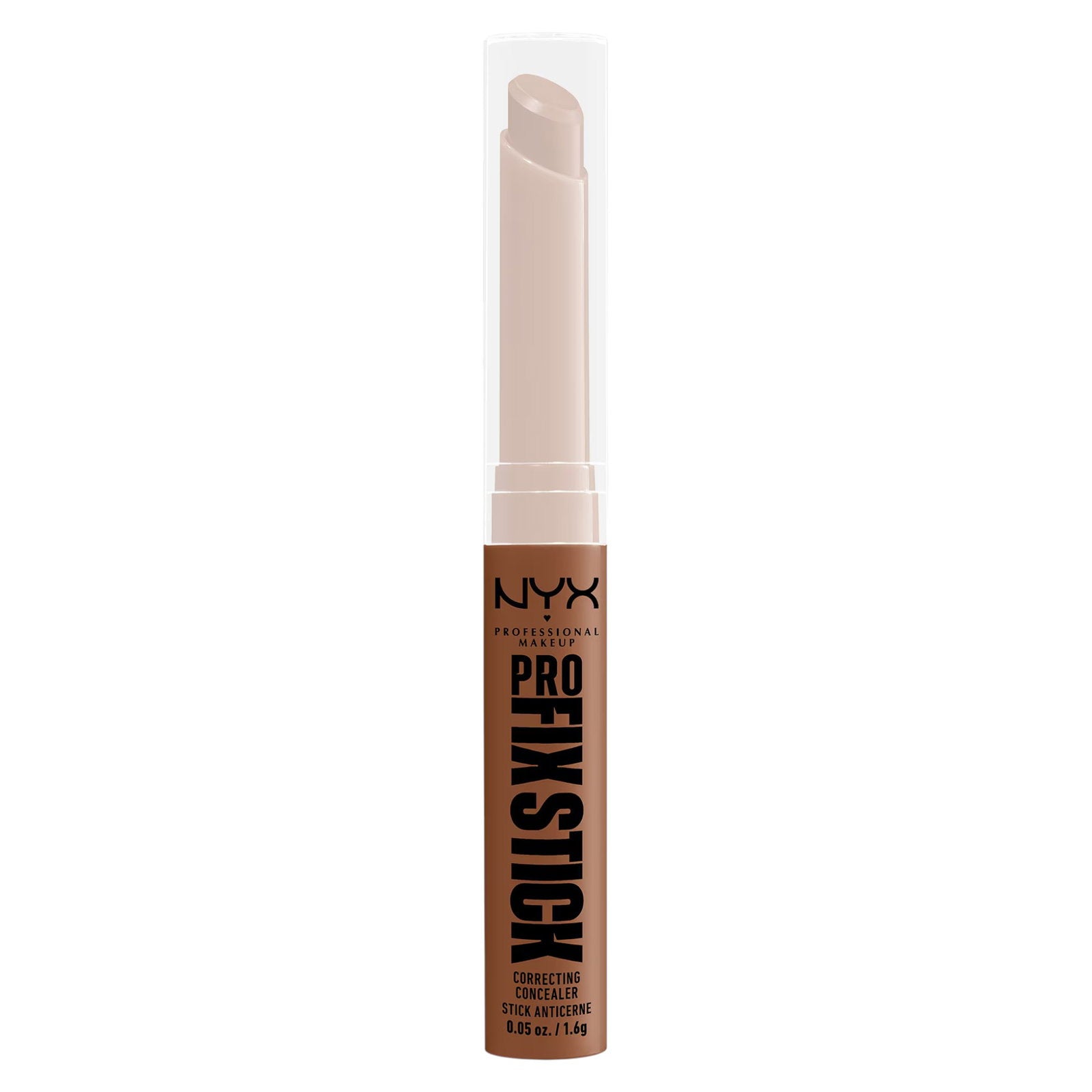 Nyx, Pro Fix Stick, Vegan, Korrekt, Täckstift, 14, Sienna, 1.6 g