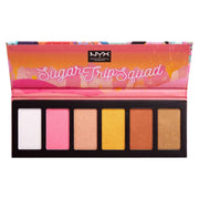 Nyx, Sugar Trip Squad, Djurförsöksfri, Skimrande, Highlighterpalett, 01, SQUADHP, 30 g