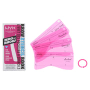 Set, Nyx, Zero To Brow, Formning, Ögonbrynspuder, 4 st st