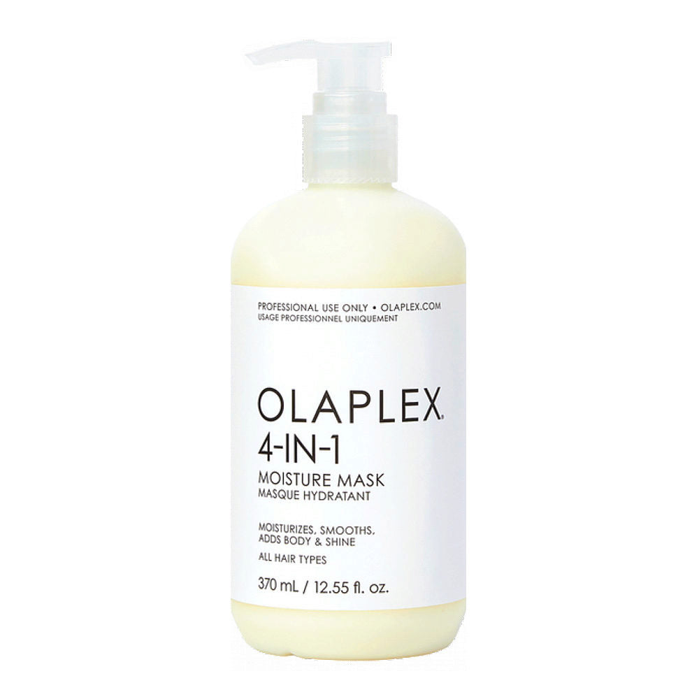 Olaplex, 4-In-1, Hårbehandlingskräm mask, Återfuktar, slätar ut, ger fyllighet & glans, 370 ml