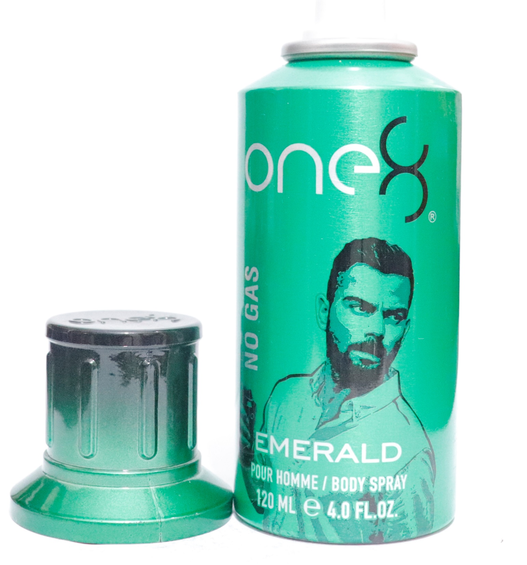 One 8, Emerald No Gas, Doftspray, För män, 120 ml
