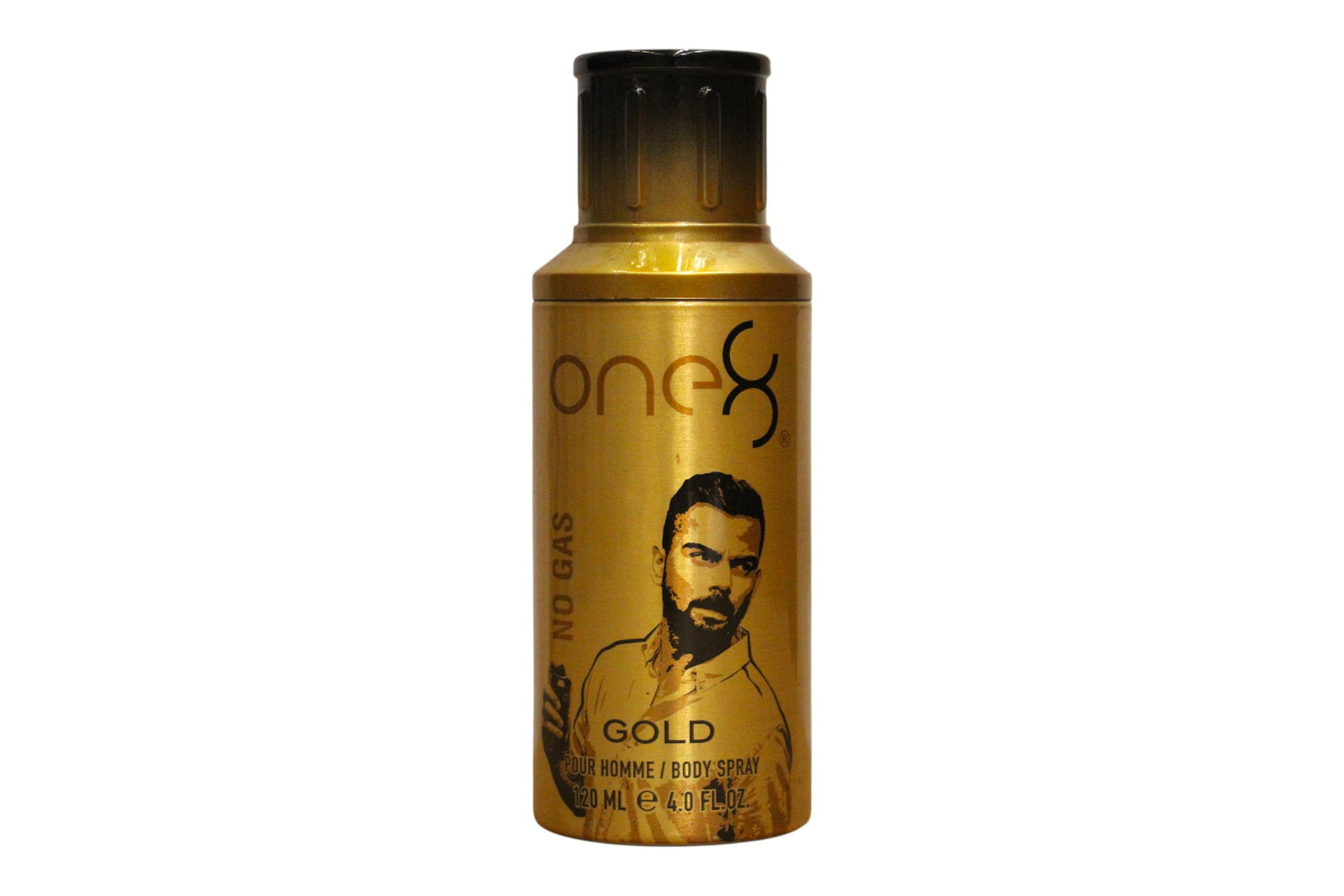 One 8, No Gas Gold, Doftspray, För män, 120 ml