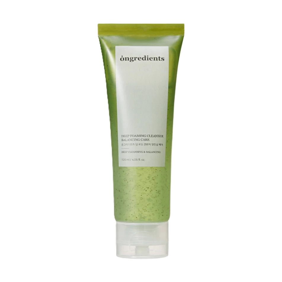 Ongredients, Deep Foaming Cleanser, Rengöring och rening, Rengöringsskum, 120 ml