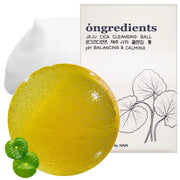 Ongredients, Jeju Cica Cleansing Ball, Rengöring och återfuktning, Rengöringsbar, För ansiktet, 110 g