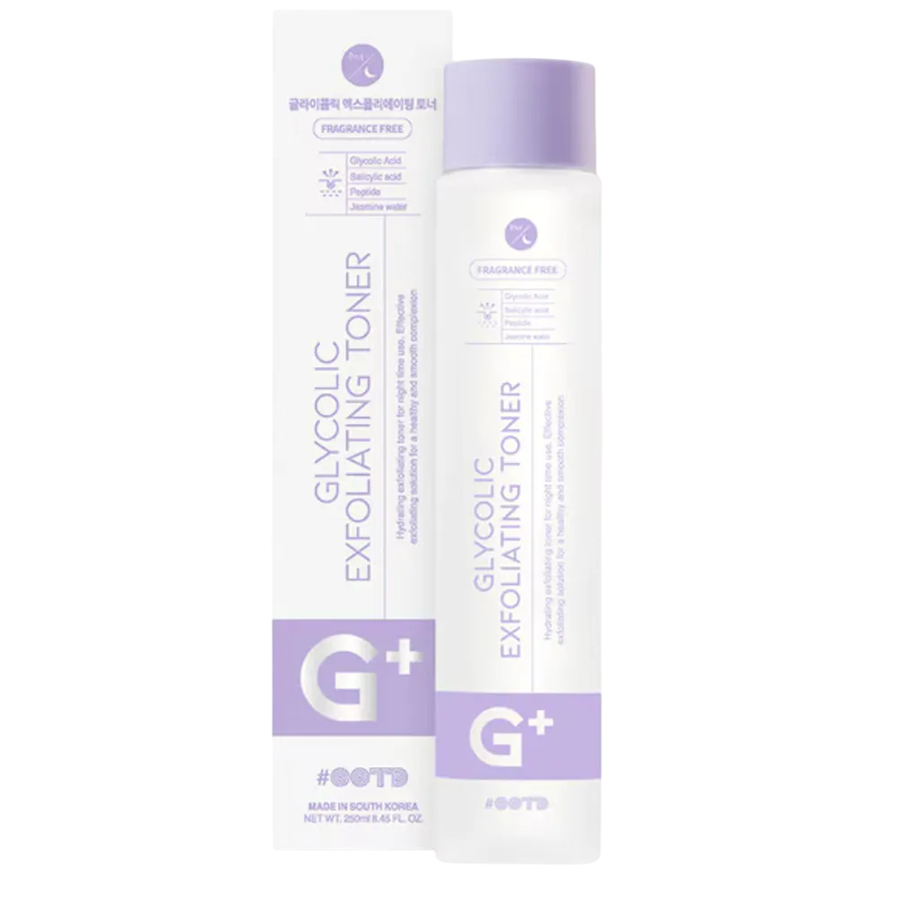 #OOTD, G+, Exfoliering, Rengörande toner, 250 ml