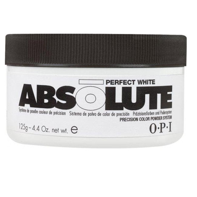 Opi, Absolute, Akrylnagelpulver, Perfect White, 125 g