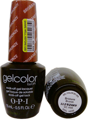 Opi, Gel Color, Semi-permanent nagellack, GC A45, Brisbane Brons, 15 ml
