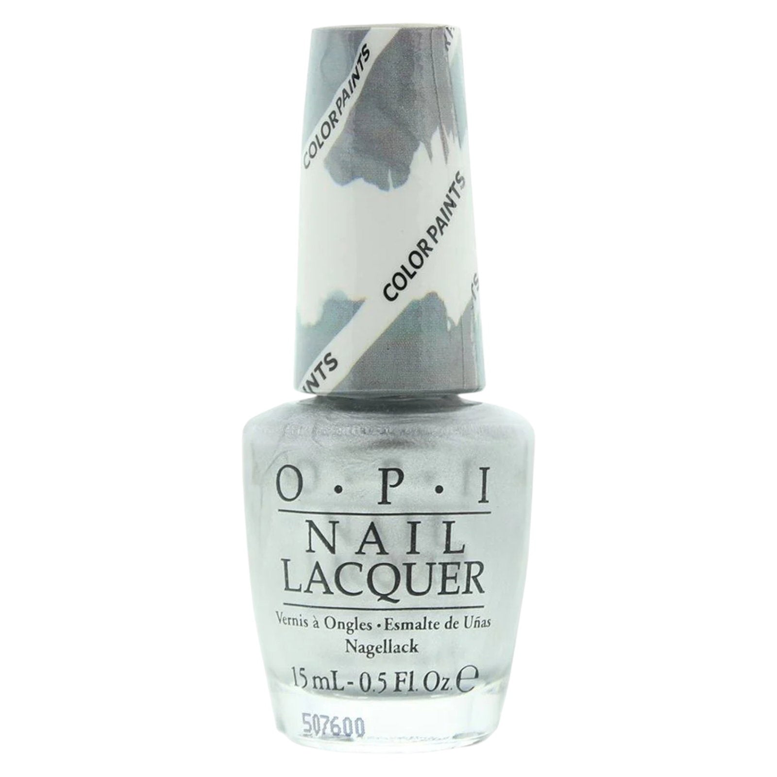 Opi, Silver Canvas Undercoat, metallisk, Nagellack, OSC72NLP19, Silverduk, 15 ml